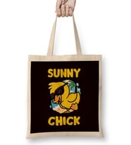 Sunny Chick Sun Sunset Sunbathing Beach Tan Island Traveler Bez Çanta Uzun Saplı