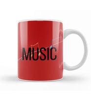 Music Kupa Bardak Porselen