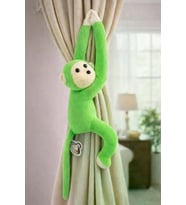 Maymun yapışkanlı vikvik sesli 60cm - Maymun Peluş Oyuncak
