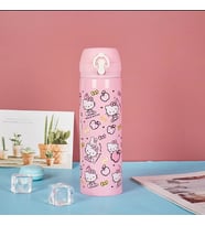 500mlcYeni Sanrio Hello Kitty Vakum Bardak Yüksek Kaliteli Paslanmaz Çelik Termos (60)