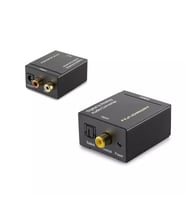 Hadron HDX1297 Analog to Dijital Ses Dönüştürücü RCA L/R to Optik Toslink Coaxial - Siyah - 1 ADET