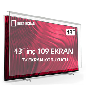 Simfer 43SFS4N TV EKRAN KORUYUCU - Simfer 43" inç 109 Ekran Koruyucu