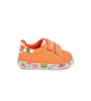 United Colors Of Benetton Turuncu Cırtlı Hafif Bebek Spor Ayakkabı BNI-31517 B