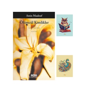 Ölümcül Kimlikler 9789750801990 - Amin Maalouf Kitapları - defterli seti (Renksiz)