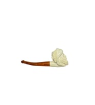 Lüle Taşından Polyester Uçlu Midi Pipo, Şık ve Hafif Tasarım