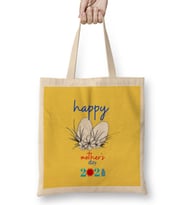 Happy Mothers Day 2021 Bez Çanta Uzun Saplı