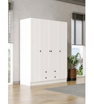 Kuzeylife Elegante 4 Kapılı Gardırop 183 Cm