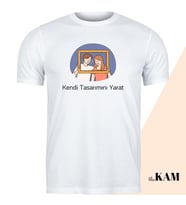 Kişiye Özel Tişört (Beyaz)