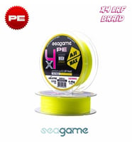SEAGAME AJI MAX X4 PE 125M #0.1 FLUO YELLOW Aji Misinası