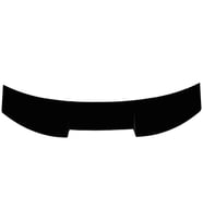 Bmw F10 M4 Style Cam Üstü Plastik 2010-2017 PİANO BLACK Spoiler
