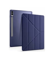 Samsung Galaxy X610 Tab S9 Fe Plus 12.4 Kılıf Kalemlikli Mars Tablet Kılıfı - Lacivert