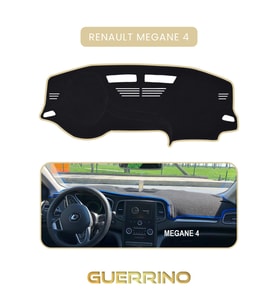 RENAULT Megane 4 TORPİDO KORUMA HALISI BEJ KENAR