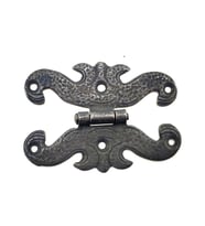 Northcity Antika Pirinç Kelebek Menteşe - 63x45mm Oksit Kaplama Dekoratif Menteşe