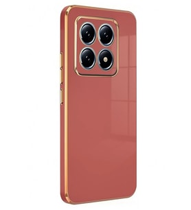 Mi 14T Pro Volet Silikon - Kırmızı