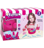 Pİlli Buhar Çıkaran Fukurdayan Tava  3076 (Pembe)
