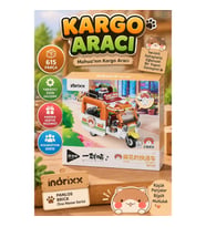 P885302 PANLOS Brick - One Meow Serisi - Mahua'nın Kargo Aracı 615 Parça Yapım Seti