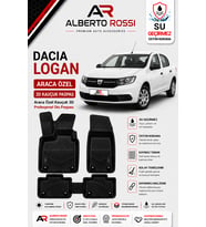 DACIA LOGAN 3 SEDAN EU 2021 - 2026 Araca Özel Kauçuk 3D Profesyonel Oto Paspası