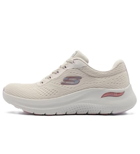 Skechers Arch Fit 2.0 Big League Womens Sneaker Kadın Günlük Spor Ayakkabı Bej