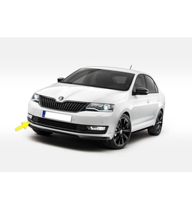 Skoda Rapid 2017-2020 Ön Sağ Sis Farı Çerçevesi Kromsuz 5JA807682A