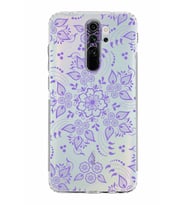 Xiaomi Redmi Note 8 Pro  Kamera Korumalı Kapak Nostalji Desen Tasarımlı Şeffaf  Kılıf