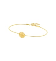 Debora Jewelry 14 Ayar Altın Fil Kabartmalı Kelepçe Bileklik