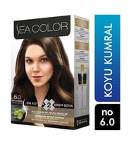 Sea Color 2'li Krem Saç Boyası 6/0 Koyu Kumral 8698753382027