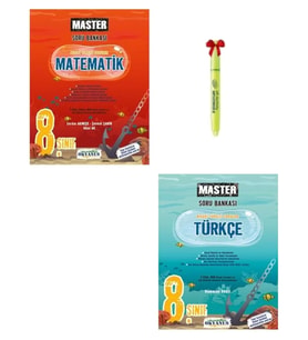 LGS 8.Sınıf Master Matematik ve Türkçe Soru Bankası