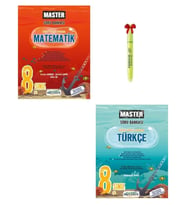 LGS 8.Sınıf Master Matematik ve Türkçe Soru Bankası