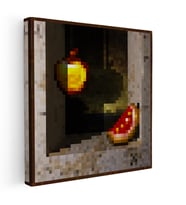 Kanvas Tablo Cotán Piksel Minecraft Tablosu Ev Ofis Salon Duvar Dekoru