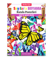 Sayılarla Boyama Posterleri (Kutulu 15 POSTER)