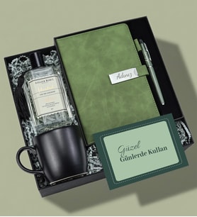 Atelier Rebul İstanbul Kolonya Defter Kalem Set Kupa Hediye Seti