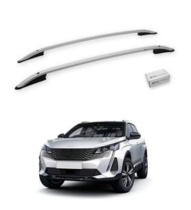 Turtle Drs Tuning Peugeot 3008 (P84) 2017-2024 Tavan Çıtası Crown Gri