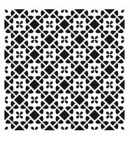 HOME DECOR MİNİ STENCIL HDM-86 25X25