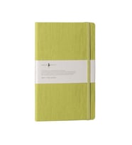 Fabio Ricci Lepidus 13x21 Lastikli Çizgili Defter Yeşil 1044
