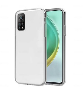 Xiaomi Mi 10T 5G Kılıf 360 Tam Koruma Şeffaf Silikon (Renksiz)