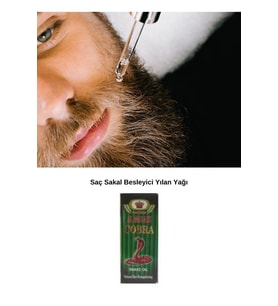 Kobra Saç ve Sakal Besleyici Gürleştirici Yılan Yağı 70ml