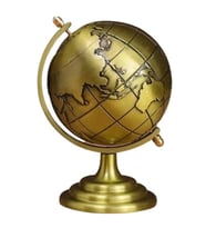 Globe Metal Dünya Obje Masaüstü Dk-58 Hediyelik