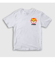 Presmono Unisex Çocuk Beyaz Shiba Inu Bitcoin T-Shirt 264358tt (Beyaz)