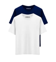 Erkek 2 Li Paket %100 Pamuk Oversize Tişört Basic Bisiklet Yaka Kısa Kollu T-Shirt