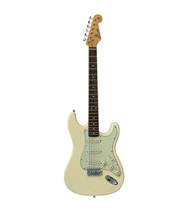 SX SST62+ VWH Stratocaster Elektro Gitar (KILIF+ASKI JAK+PENA) (Beyaz)