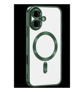 Apple İphone 16 Kılıf Kross Magneticsafe Kapak - Koyu Yeşil