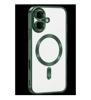 Apple İphone 16 Kılıf Kross Magneticsafe Kapak - Koyu Yeşil