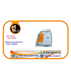 SİNYAL HILUX LN85 1988-1997 SOL (KROM)