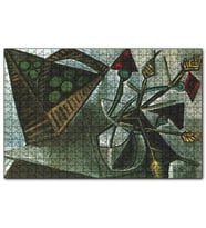 Cakapuzzle Still Life Bascket of Fruit1942 by Pablo Picasso  Puzzle Yapboz MDF (Ahşap) (120 Parça)