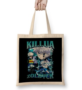 Killua Zoldyck Bez Çanta Uzun Saplı