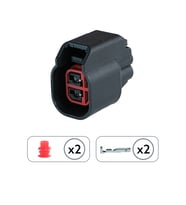 Enjektör Soketi 2 Pin Kablosuz
