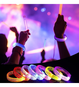 LED Işıklı Pilli Bileklik