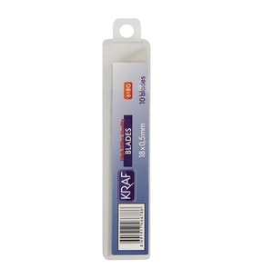 Kraf Maket Bıçağı Yedeği Geniş 618G (10 Tüp)