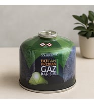 Küçük Tombul Butan-Propan Gaz Kartuşu 230 g