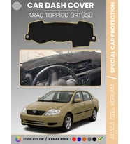 TOYOTA COROLLA E120 (2002-2007) Torpido Örtüsü Ön Göğüs Koruma Araca Özel Çatlamayı Önler Kaymaz